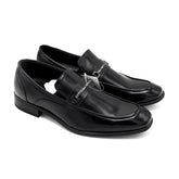 Kenneth Cole Reaction-Tanner Buckle Slip On Men Shoes Black